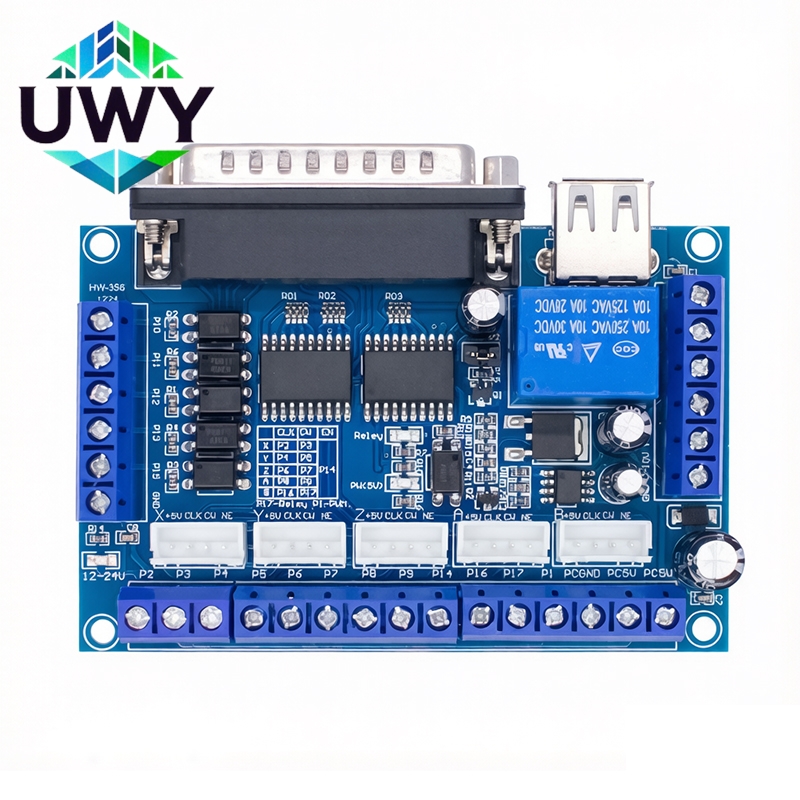 MACH3 CNC Breakout Board 5 Axi - đánh giá và giá 5 Axis Cnc Breakout Board Interface Mach3