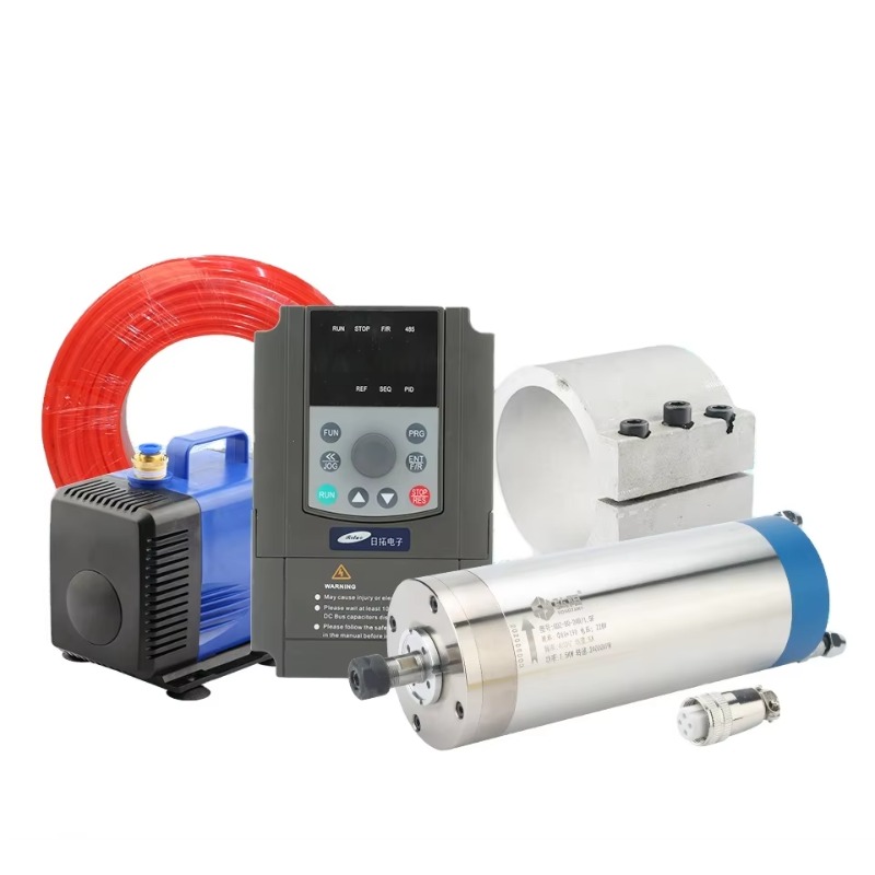 2.2kw ER20 Water-Cooled Millin - đánh giá và giá 2.2Kw Water Cooled Spindle Kit Vfd
